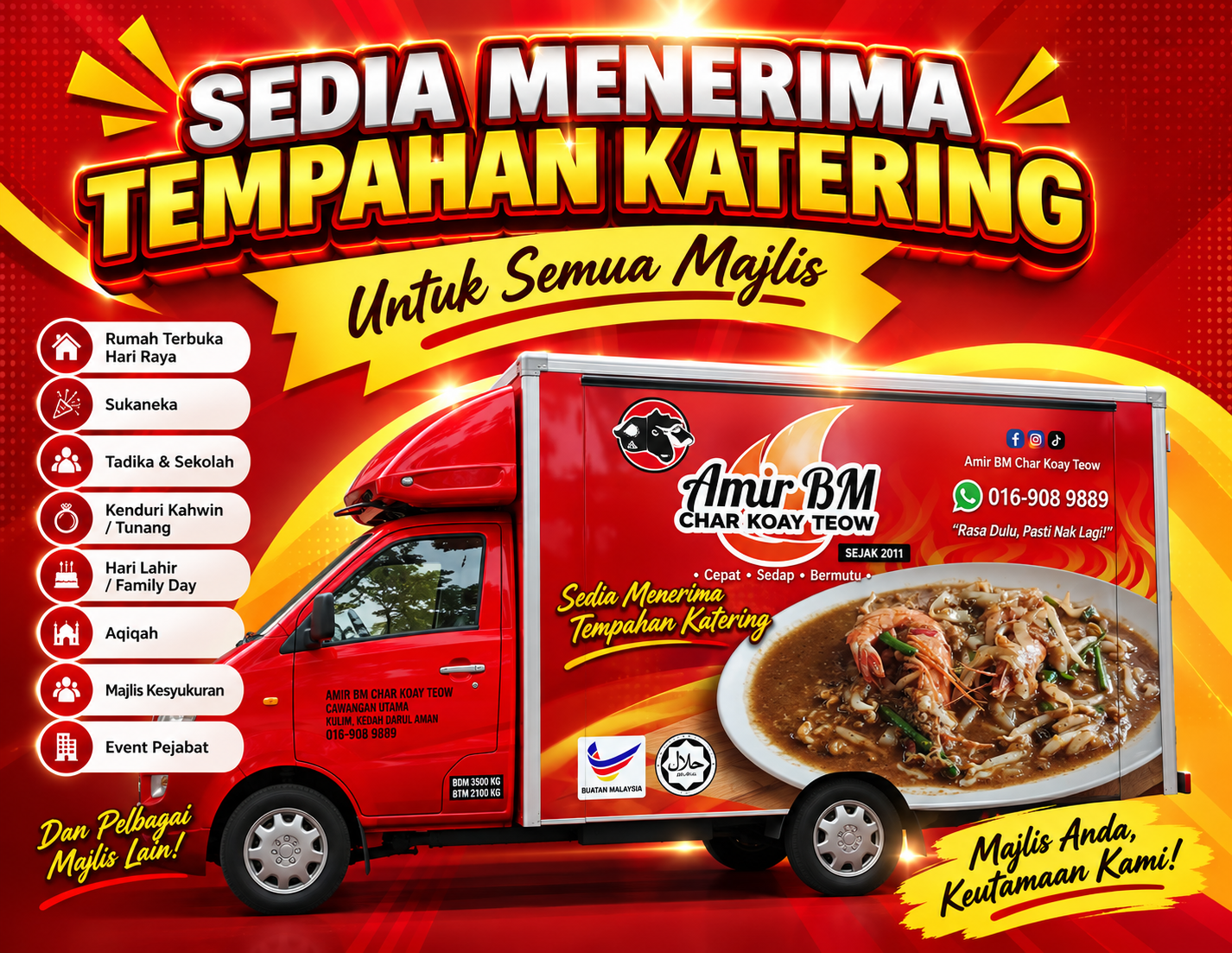AmirBM Char Koay Teow Catering