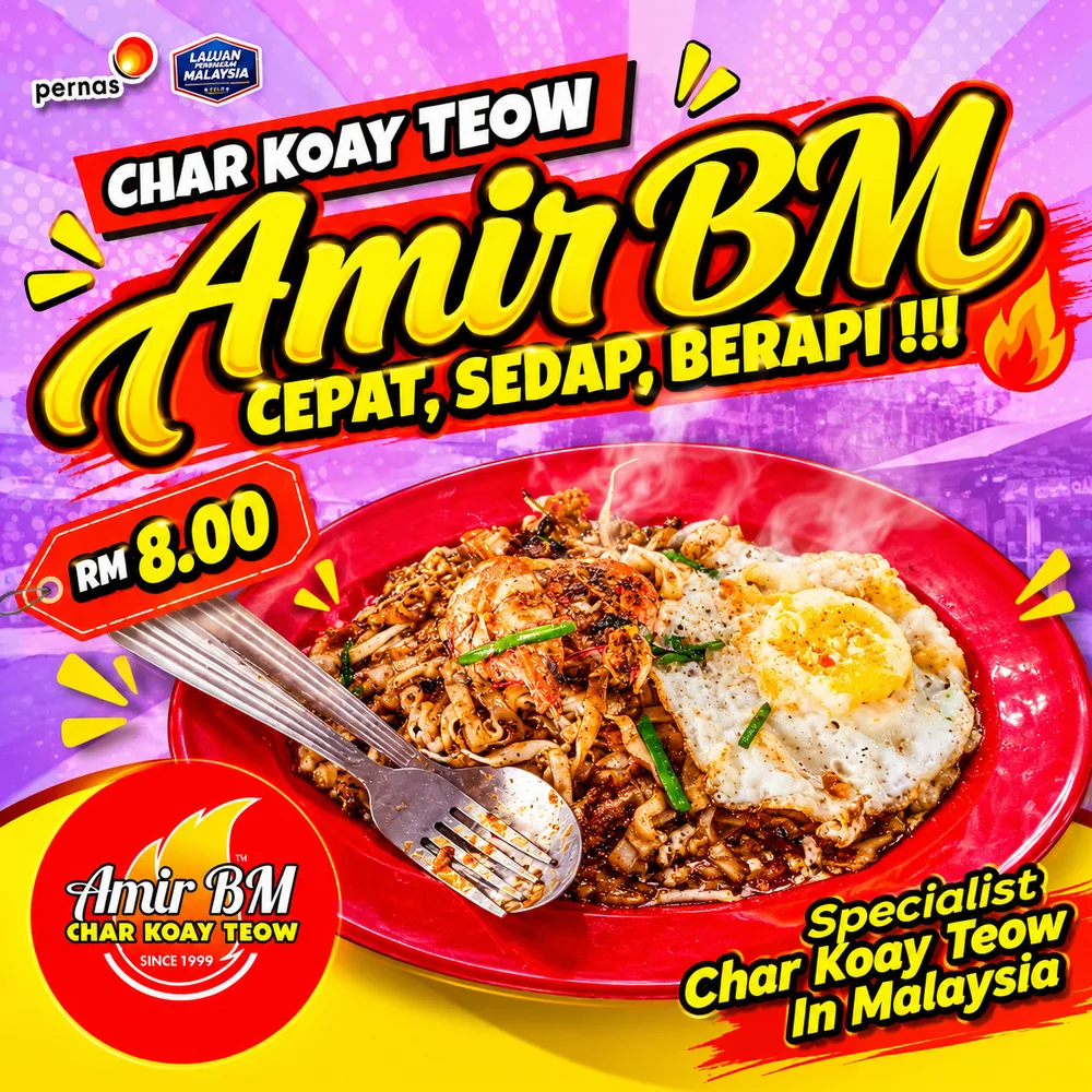 Char Koay Teow Special AmirBM RM 8.00